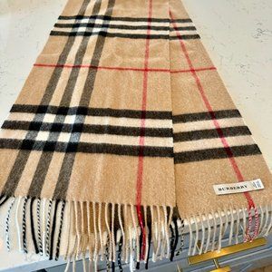 AUTHENTIC BURBERRY Cashmere Scarf